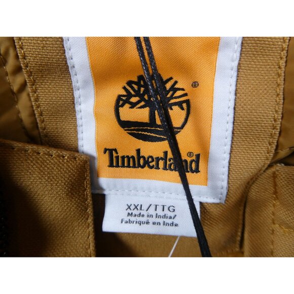 Timberland Men's Insulated Canvas Hooded Bomber Jacket Size XXL - Picture 13 of 14